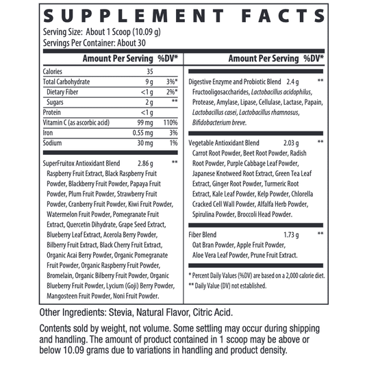 SOLFUEL® Greens | Berry/Kiwi Glow