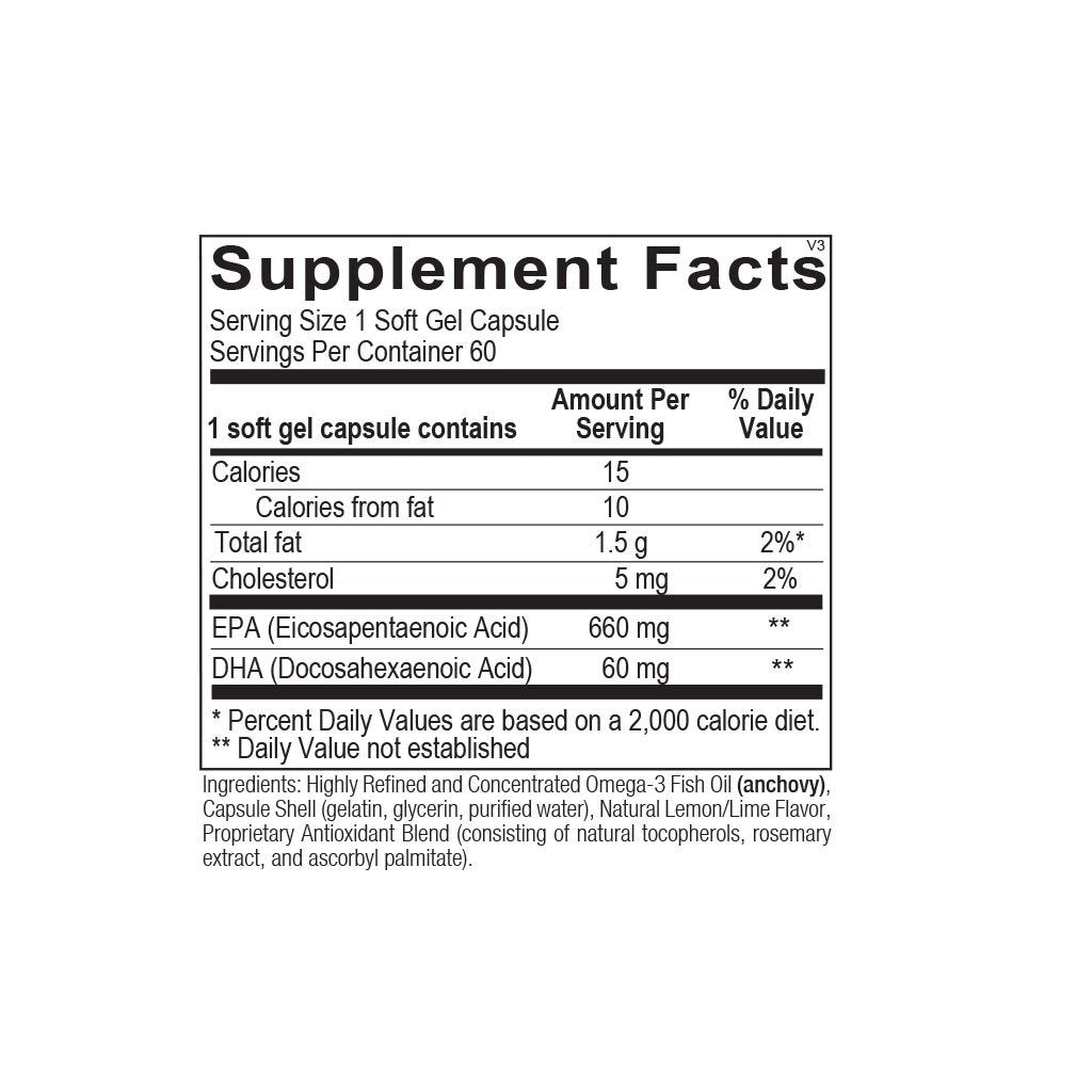 Sol·Omega EPA/DHA 11:1 - 60 gel capsules